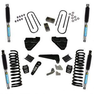 SuperLift 4" Lift Kit For 2013-2018 Dodge Ram 3500 4WD - Diesel Engine - with Bilstein Shocks