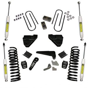 SuperLift 4" Lift Kit For 2013-2018 Dodge Ram 3500 4WD - Diesel Engine - with Superide Shocks