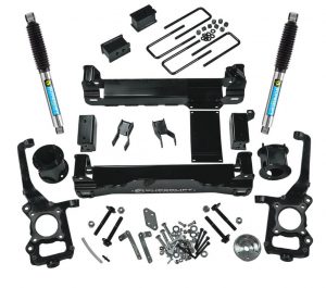 SuperLift 4.5" Lift Kit For 2009-2014 Ford F-150 4WD - with Bilstein Rear Shocks