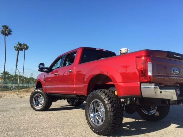 SuperLift 6" KING Edition 4-LINK Lift Kit For 2017 Ford F-350 Super Duty with KING Front Coilovers and KING Reservoir Rear Shocks 4WD