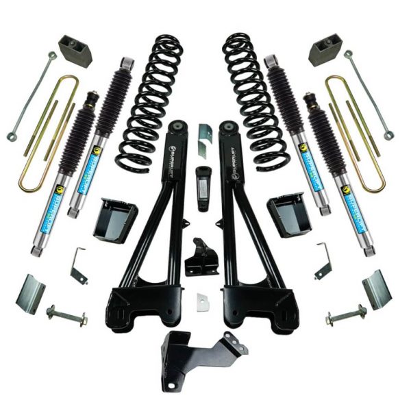 SuperLift 6" Lift Kit For 2011-2016 Ford F-250 and F-350 Super Duty 4WD - Diesel Engine - with Replacement Radius Arms and Bilstein Shocks