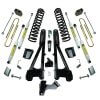 SuperLift 6" Lift Kit For 2011-2016 Ford F-250 and F-350 Super Duty 4WD - Diesel Engine - with Replacement Radius Arms and Superide Shocks