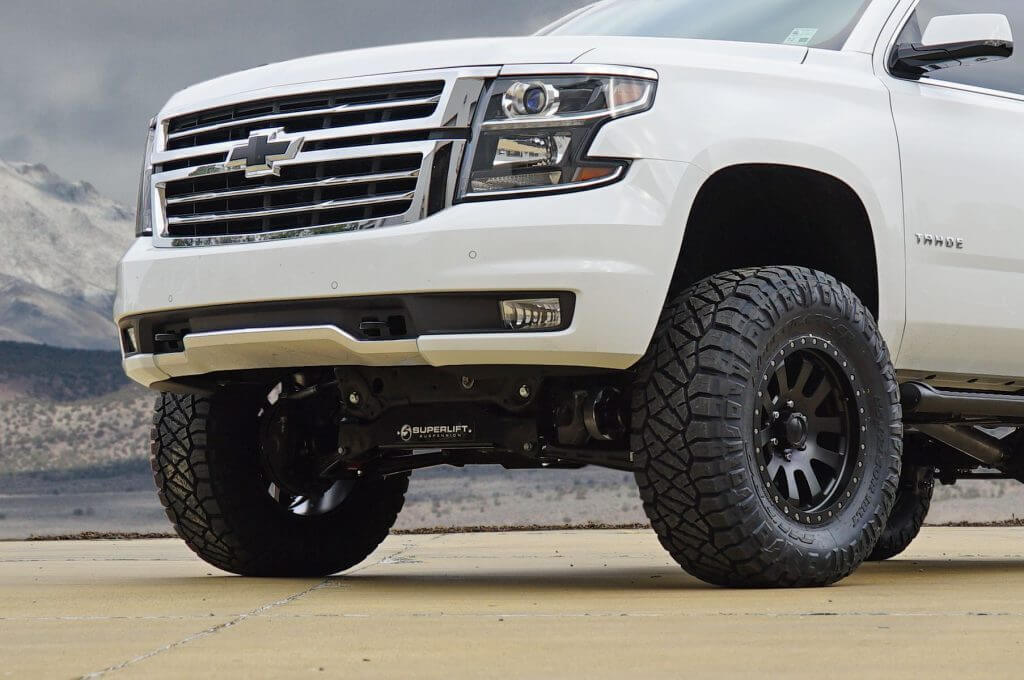 SuperLift 6.5" Lift Kit For 2015-2016 Chevy Tahoe 1500 4WD with OE CAST Steel Control Arms