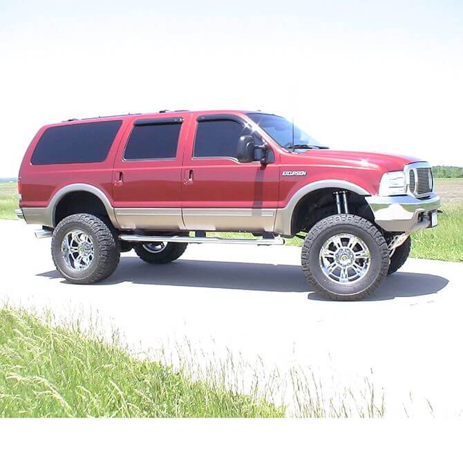 2000 ford excursion front lift