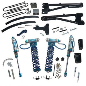 SuperLift 8" Lift Kit For 2005-2007 Ford F-250 and F-350 Super Duty 4WD - with Replacement Radius Arms, King Coilovers and King rear Shocks