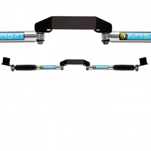 SuperLift Dual Steering Stabilizer Kit - Superide SS by Bilstein (Gas) For 1999-2004 Ford F-250/350 4WD
