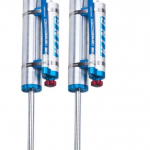 KING 2.5 Performance 0-2" Lift Front Reservoir Shocks for 2007-2018 Jeep Wrangler JK (7/8" Shaft) (with Adjuster)