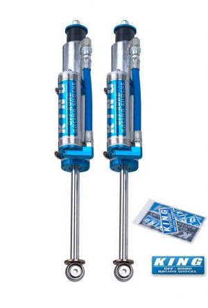 KING 2.5 Performance 0-2" Lift Front Shocks For 1997-2006 Jeep Wrangler TJ (7/8'' Shaft)