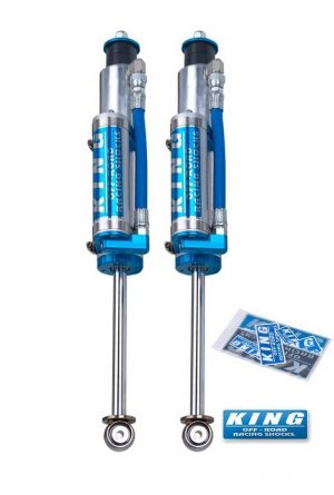 KING 2.5 Performance 3-5" Lift Front Reservoir Shocks for 2007-2018 Jeep Wrangler JK (7/8" Shaft)