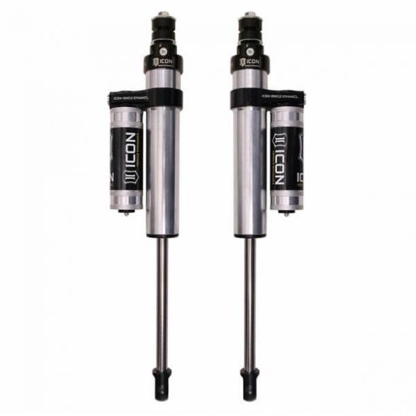 Icon 0-2.5" Front Lift V.S. 2.5 Series Piggyback Shocks For 2001-2010 Chevy/GMC 2500/3500 HD