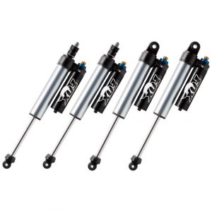 FOX 2.5 Factory Res Adj 2-3.5 Lift Shocks 2005-2007 Ford F250 4WD