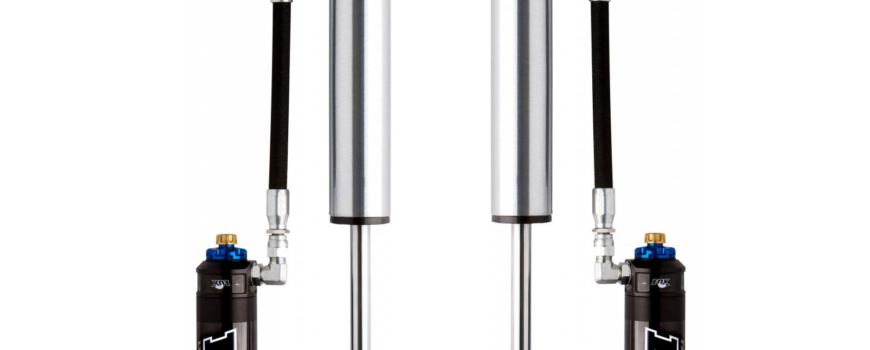 FOX Fctr Res Adj 0-1.5 Front Lift Shocks 05-07 Ford F350 Cab Chass 4WD