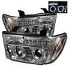 Spyder Auto 5012036 Projector Headlights - Chrome For 2007-13 Toyota Tundra / 2008-13 Toyota Sequoia