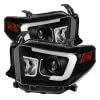 Spyder Auto 5080158 Projector Headlights - Light Bar DRL - Black For 2014-2016 Toyota Tundra