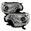 Spyder Auto 5081704 Projector Headlights - Light Bar DRL - Chrome For 2012-2015 Toyota Tacoma