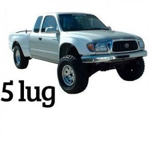 Parts for 5 Lug Toyota Tacoma 1995-2004