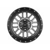 ICON ALPHA 17" Satin Black, Machined Finish