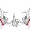 SPC Rear Lower Control Arms with xAxis Sealed Flex Joints For 1991-1997 Toyota Land Cruiser 80 Series