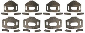 Total Chaos Lower Control Arm Cam Tab Gussets For 2010-2019 Toyota 4Runner
