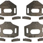 Total Chaos Lower Control Arm Cam Tab Gussets For 1996-2002 Toyota 4Runner