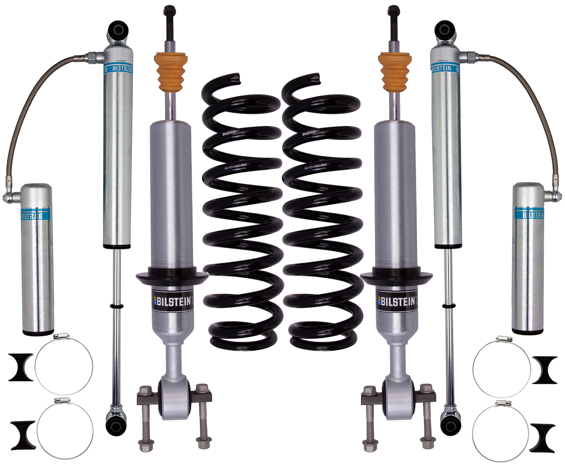 Bilstein 02" Front Lift 6112, 5160 or 5100 Rear shocks for 20152020 Ford F150 4WD
