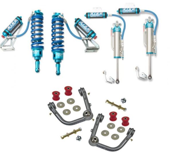 King Race Kit with 3.0 Front and Rear Shocks For 2005-2019 Toyota Tacoma 6-lug (Stage 3)