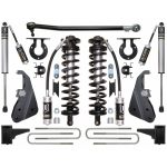 Icon 4-5.5" Coilover Conversion System For 2017-2019 Ford F-250 4WD (Stage 1)