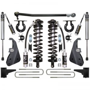 Icon 4-5.5" Coilover Conversion System For 2017-2019 Ford F-350 4WD (Stage 1)