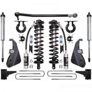 Icon 4-5.5" Coilover Conversion System For 2017-2019 Ford F-350 4WD (Stage 2)