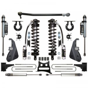 Icon 4-5.5" Coilover Conversion System For 2017-2019 Ford F-350 4WD (Stage 4)