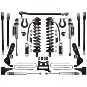 Icon 4-5.5" Coilover Conversion System For 2017-2019 Ford F-350 4WD (Stage 5)
