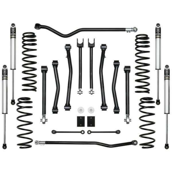 Icon 2.5" Lift Kit For 2018-2019 Jeep Wrangler JL (Stage 4)