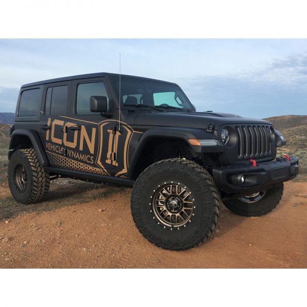 Icon 2.5" Lift Kit For 2018-2019 Jeep Wrangler JL (Stage 6)