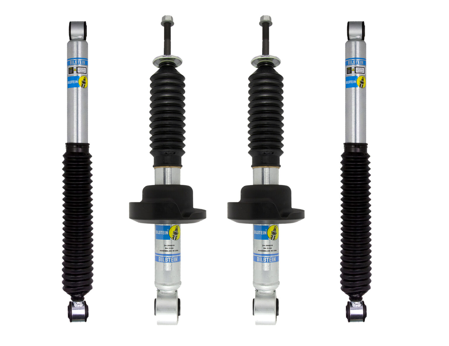 Bilstein 5100 02" Front, 02" Rear Lift Shocks for 20162024 Nissan