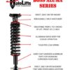 HaloLifts BOSS Aluma 2.0 Body 1-3" Front Lift Coilovers for 2009-2020 Ford F-150