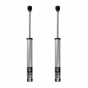 Icon 2.0 Aluminum Series Rear Shocks For 2019 Chevy Silverado 1500