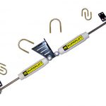 Superlift 1.5" Lift High Clearance Dual Hydraulic Steering Stabilizer Kit For 2007-2018 Jeep Wrangler JK 4WD