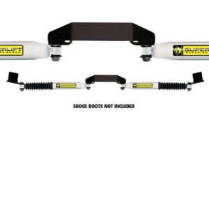 Superlift Hydraulic Dual Steering Stabilizer Kit For 2003-2008 Dodge Ram 3500 4WD