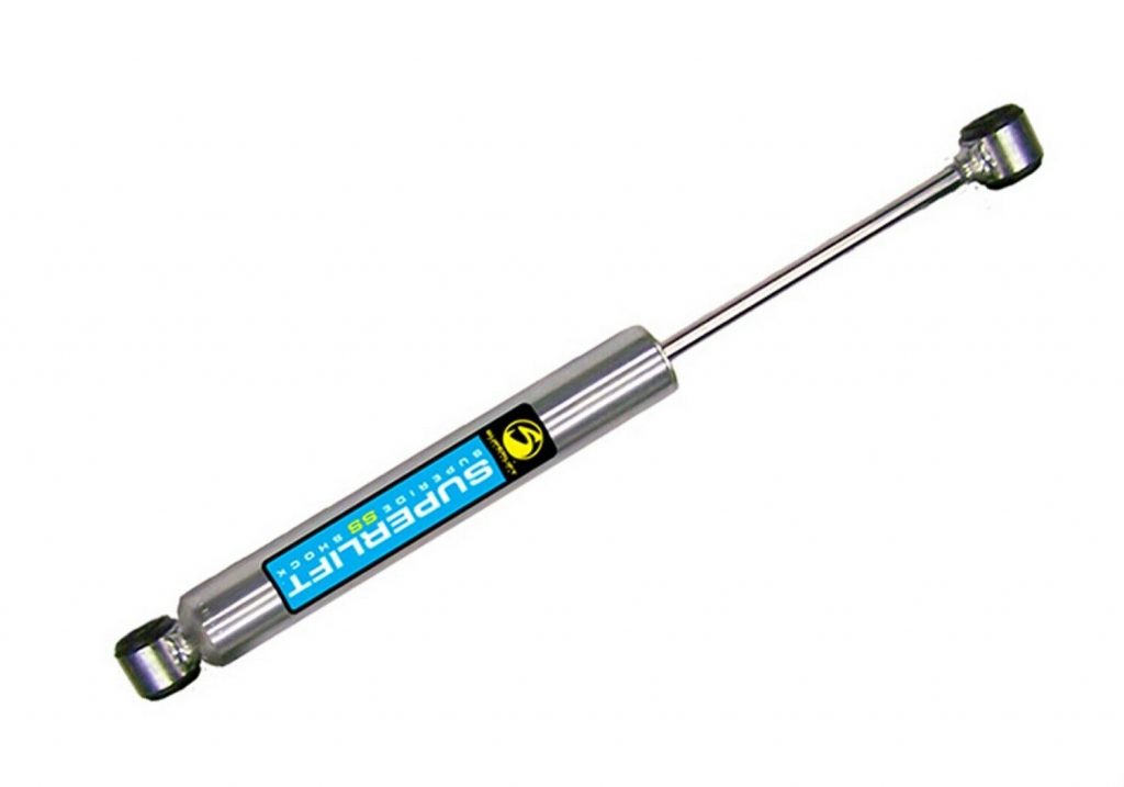 Superlift Factory Replacement Gas Steering Stabilizer by Bilstein For