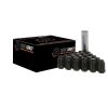 West Coast 6 Lug Kit - 12mm x 1.5 Acorn Spline Drive Black Lug Nut Kit