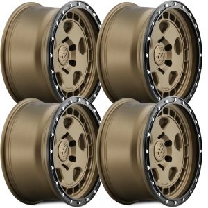 Fifteen52 17" Wheels Turbomac HD 17x8.5 6x120 0mm ET 67.1mm Center Bore Block Bronze Wheels 4