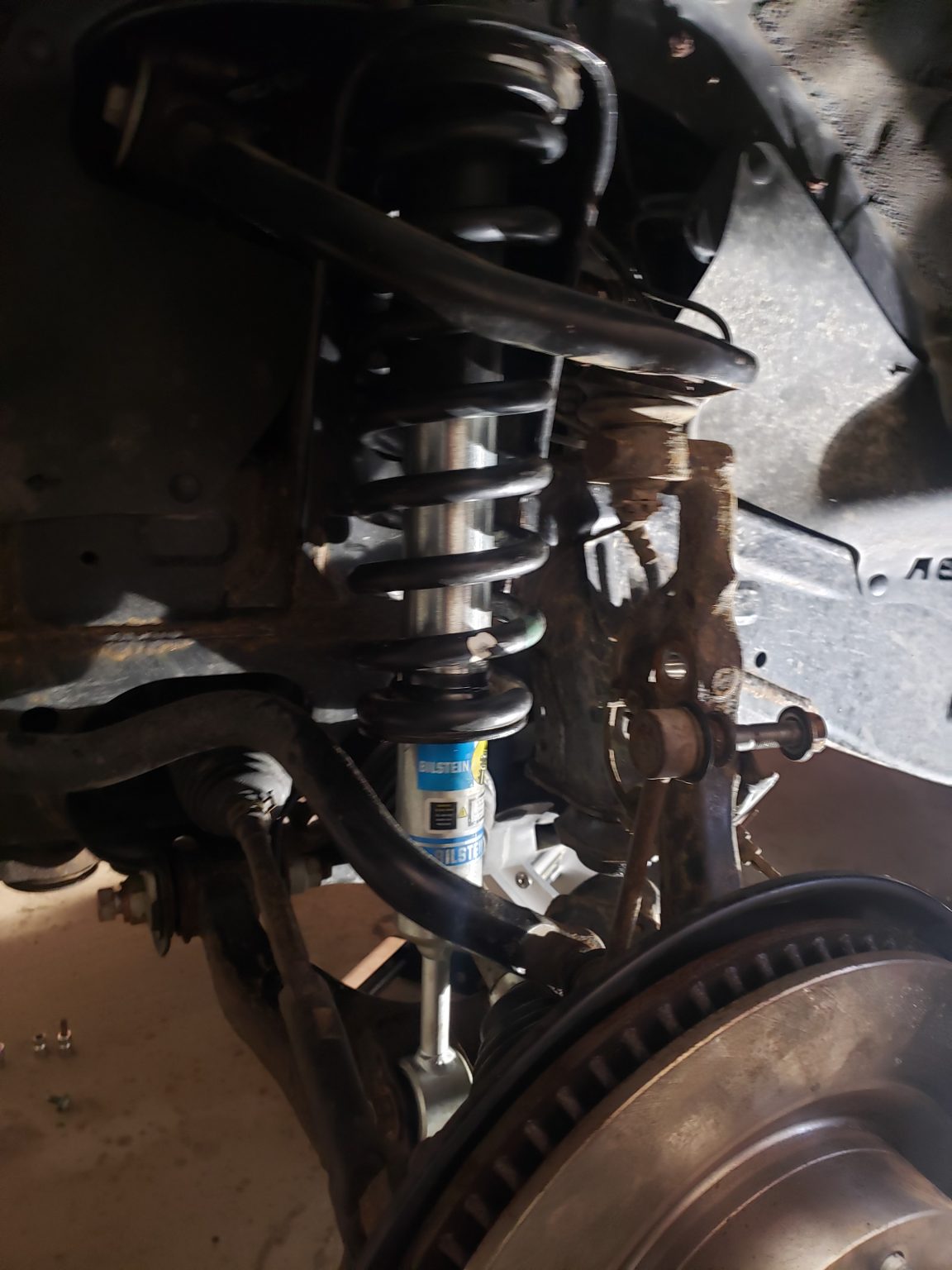 Bilstein 5100 Adjustable 02.5" Lift shocks For 20102021 4Runner, FJ