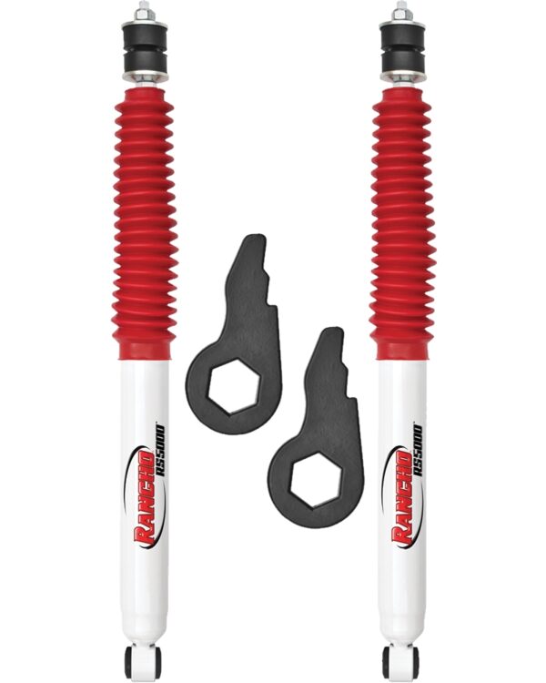 Rancho 2.25" LEVEL IT Torsion Key System w/RS5000 Front Shocks For 2001