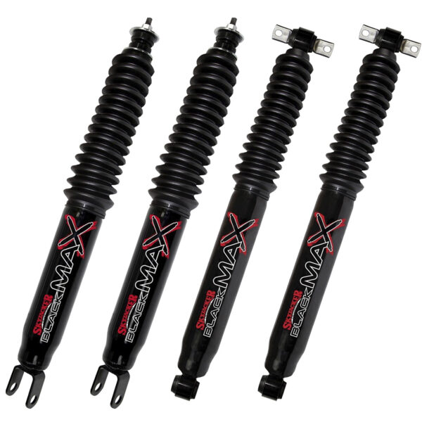 06-10 Hummer H3 4WD 0" Fr 0-1.5" Rear Lift Skyjacker Black MAX Shocks