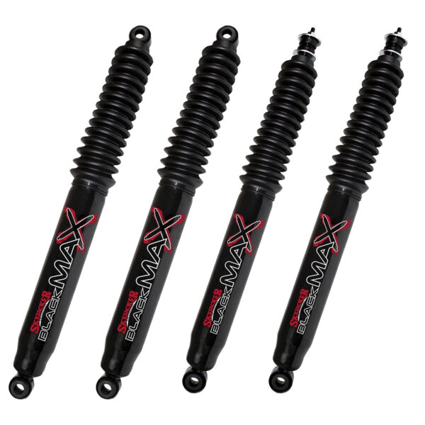 70-76 Ford F-100 4WD 5-6" Fr 3.5-4" Rear Lift Skyjacker Black MAX Shocks