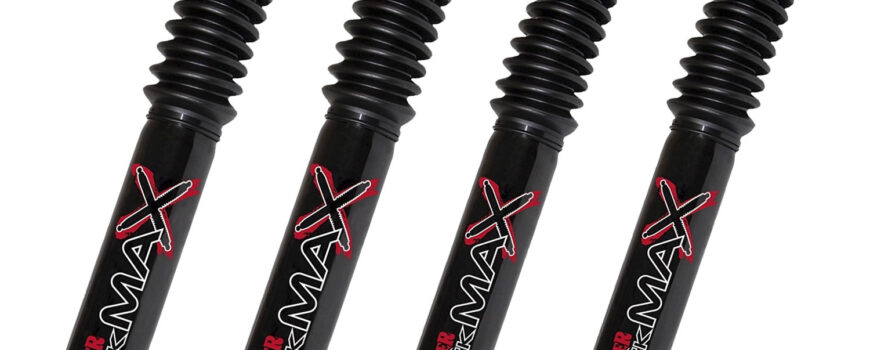 70-76 Ford F-150 4WD 5-6" Fr 3.5-4" Rear Lift Skyjacker Black MAX Shocks