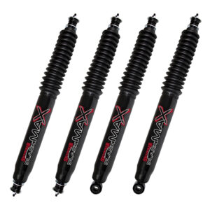 77.5-79 Ford F250 Low Boy 4WD 3.5-4" Fr 1-3" Rear Lift Skyjacker Black MAX Shocks