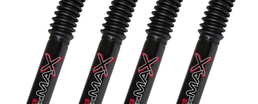 77.5-79 Ford F250 Low Boy 4WD 5-7" Fr 3.5-6" Rear Lift Skyjacker Black MAX Shocks