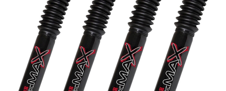 80-86 Ford F-250 4WD 5-8" Fr 6-8" Rear Lift Skyjacker Black MAX Shocks
