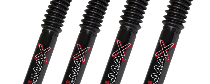 86-92 Jeep Comanche MJ 4WD/2WD 4-5" Lift Skyjacker Black MAX Shocks